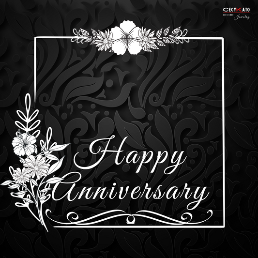 Happy Anniversary Message Card - C65