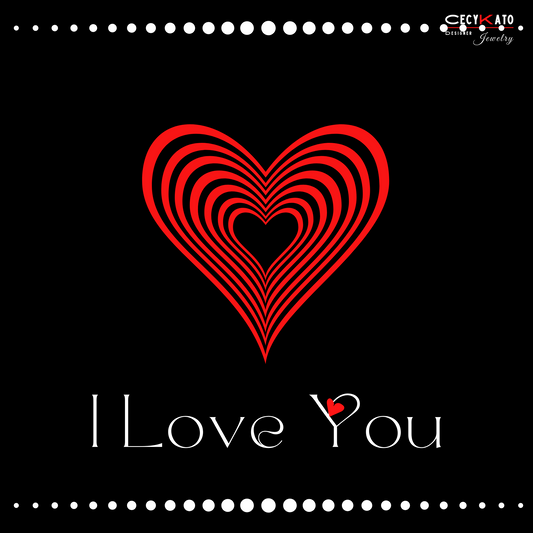 I Love You Message Card - C66LY