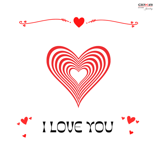 I Love You Message Card - C75LY