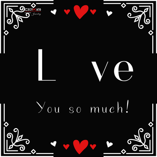 Love You Message Card - C78LY